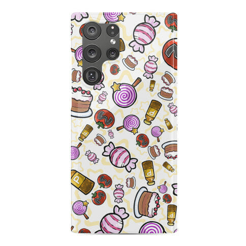 Kirby Munchies Pattern Phone Case